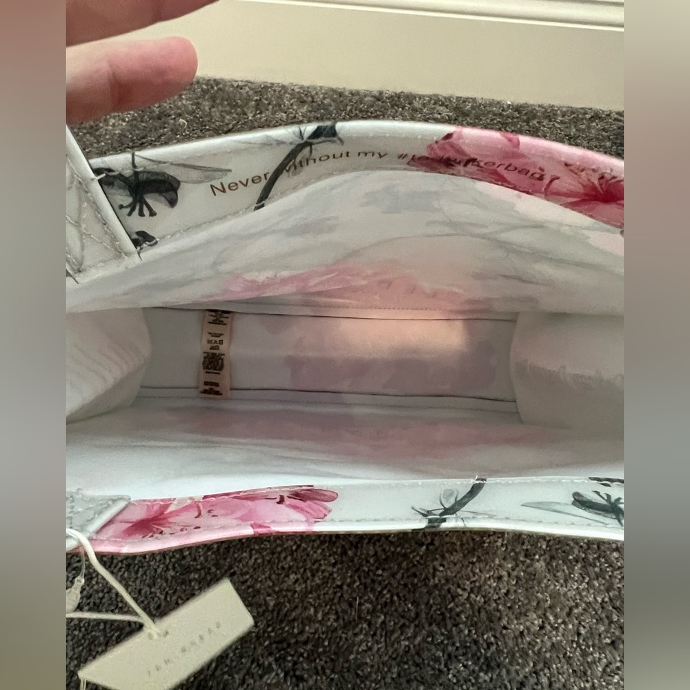 Ted Baker PVC Floral Tote - Picture 9 of 12